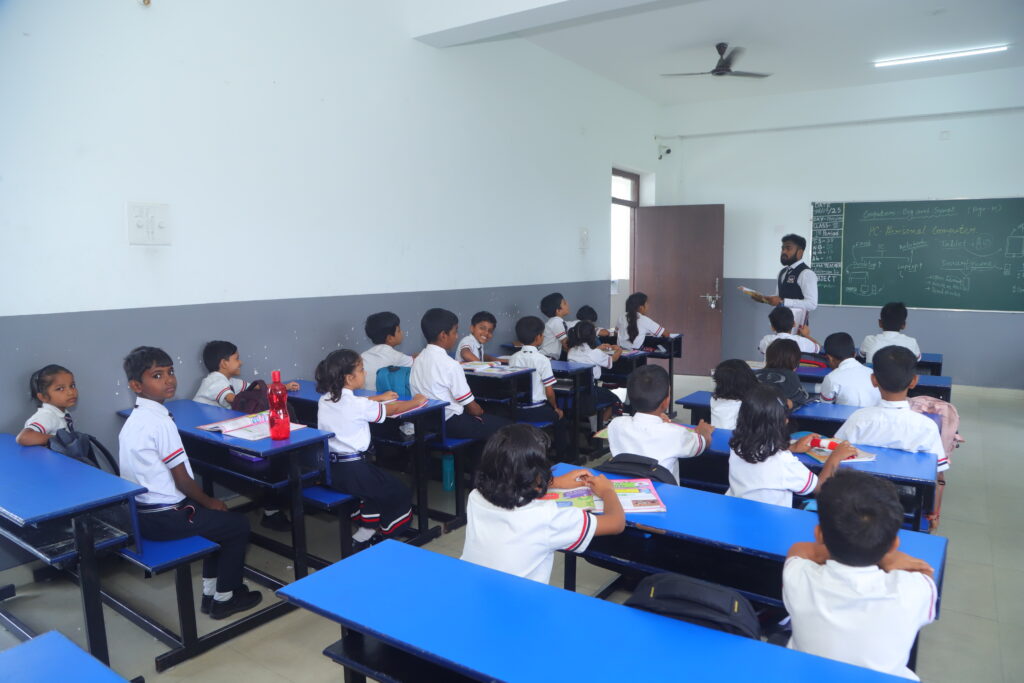 Students working in laboratory